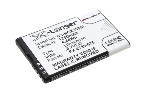 Akku für navgear tourmate - für,