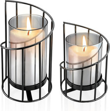 Windlicht kerzenhalter set - windlicht,