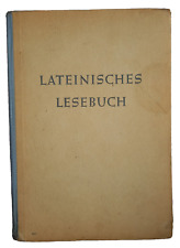 " LATEINISCHES LESEBUCH " , Verlag Volk u. Wissen , Berlin , 1953