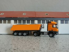 MB Arocs MP 4 L Allrad 5-achs Schmitz Kippersattelzug - orange-orange