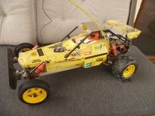 RC Kyosho Scorpion Off-Road Racer Buggy 1:10 gelb / Sand Super Reifen