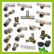 Pressfitting Zewotherm DVGW TH Kontur 16 bis 50 mm Aluverbundrohr Rohrverbinder