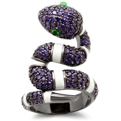 0w184 ruthenium brass ring - 0w184,