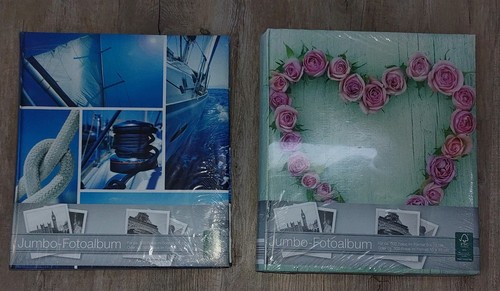 Jumbo fotoalbum neu 2er set - fotoalbum,