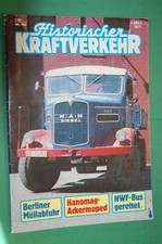 Historischer Kraftverkehr 1989-01 01-1989