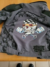 Damenmotorradjacke.Textil Gr.MSturzpads,Arme,Schulter,Rücken v.Ed Hardy.Hingucke