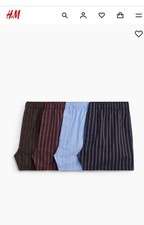 Herren Boxershorts, 4er-Pack