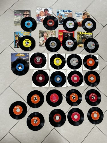 Sammlung alter vinyl - sammlung, vinyl-singles
