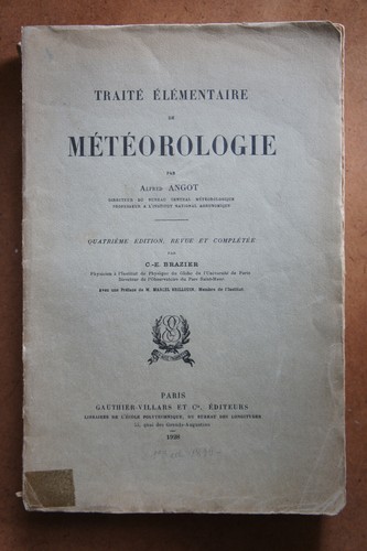 Meteorologie alfred angot 2 - meteorologie., angot.