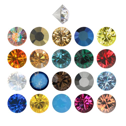 8mm swarovski chaton kristalle - chaton,