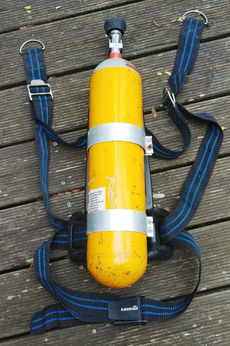 Tauchflasche training üben - tauchflasche, 4l