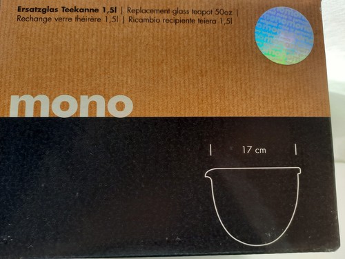 Mono filio glas teekanne - mono, glas-teekanne