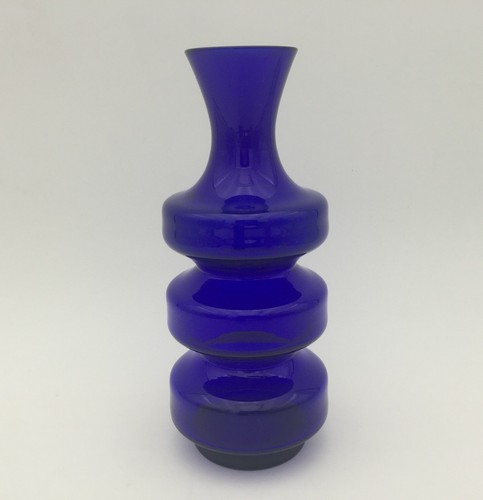 70er vase kobaltblau pop art - 70er,