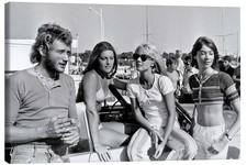 Leinwandbild Johnny Hallyday