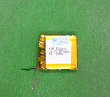 3,7 Volt 570 mAh 582830 LiPo Akku 29 x 28 x 6 mm mit Schutzplatine