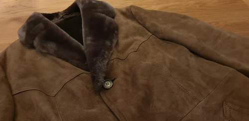 Vintage herren fellmantel - vintage,