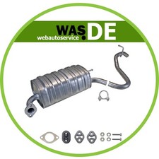 Endschalldampfer für Hyundai i30 1.4/1.6 ab. Bj. 2007-, Auspuff, Endtopf