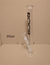 ROOR Glaskunst Black 5.0 45cm Straight 18.8 mit Diffusor, Kopf, Zubehör