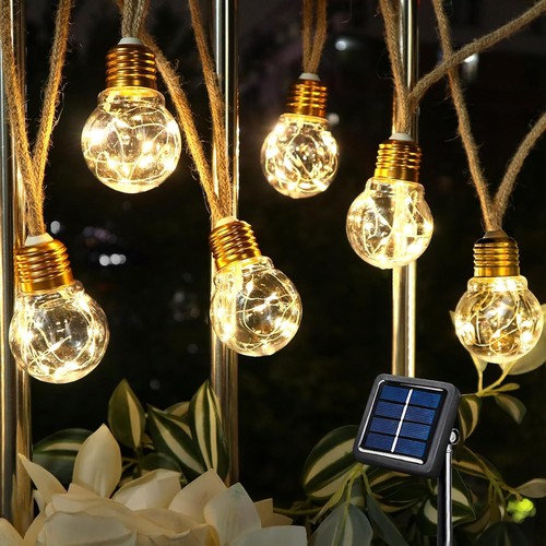 Led solar lichterkette - led,