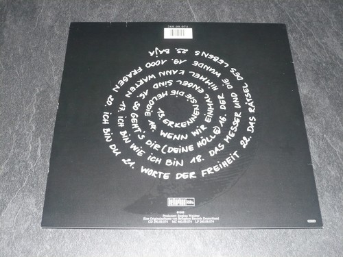 Böhse onkelz vinyl schwarz - ,