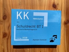 Karteikarten von Alpmann Schmidt - Schuldrecht BT 1 (9.Aufl. 2018)