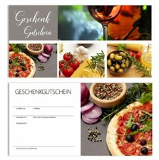 50 x Geschenkgutscheine