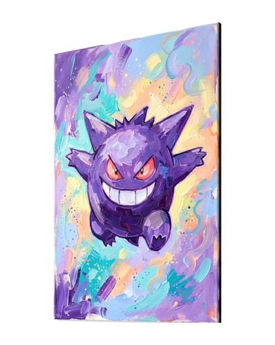 Gengar leinwand bild pokemon - leinwand,