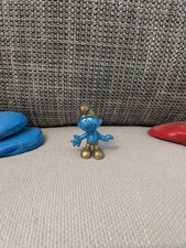 1x TOP Variante Goldschlumpf PORTUGAL roter Punkt Schlümpfe smurfs (E025)