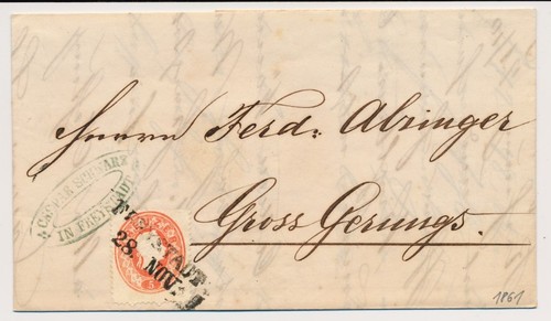 österreich 1861 5kr - Österreich, brief