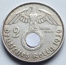 3. Reich, 2 Mark 1936 J