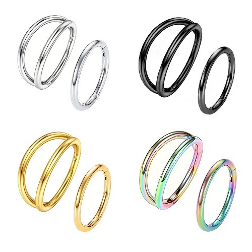 Septum piercing 2er set helix - septum,