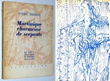 André BRETON Martinique Charmeuse de Serpents 1948 ill MASSON