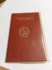 SED Mitgliedsbuch  / Parteibuch , Eintragungen von 1971- 1990