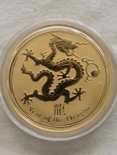 1x Unze (Oz) Gold Lunar II 2