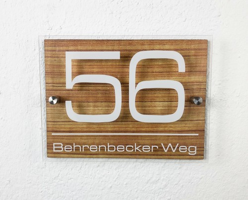 Design haus nummer namens - haus,