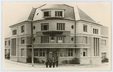 REPRO Foto U-Boot Matrosen bei Soldatenheim im Hafen LORIENT Frankreich