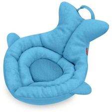 Skip Hop Moby Wal Waschbeckeneinsatz, zum Baden von Babys, blau