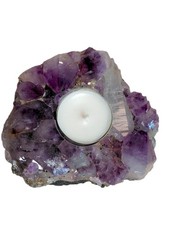 Amethyst Teelicht mit