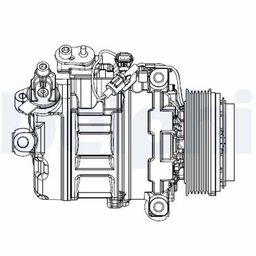Klimakompressor delphi cs20547 - klimakompressor,