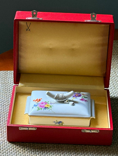 Meissen butterdose deutsche - meissen,