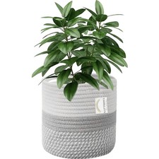 Pflanzenkorb geflochten mit