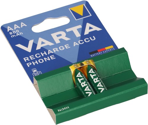Akku aaa 2v - 2x, 800mah