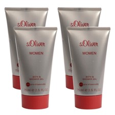 S.Oliver Woman 4 x 75 ml Set Duschgel Reisegrösse