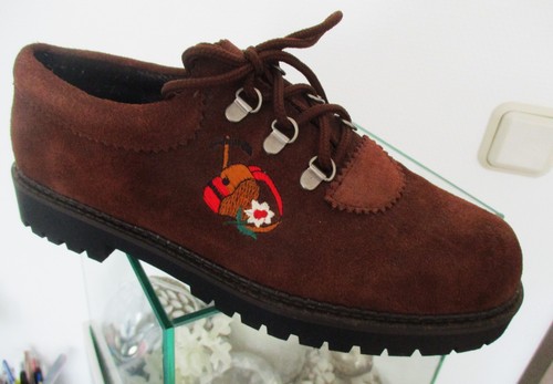 Trachtenschuhe wildleder - -,