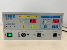ERBE ICC 50 Elektrochirurgiegerät + Fußschalter – funktionsfähig – medizinisches