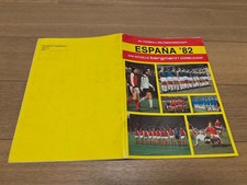 Bergmann Album WM 82 - Espana nicht komplett - mit Bestellschein