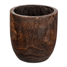 Holz-Vasen 26 und 28,50 cm