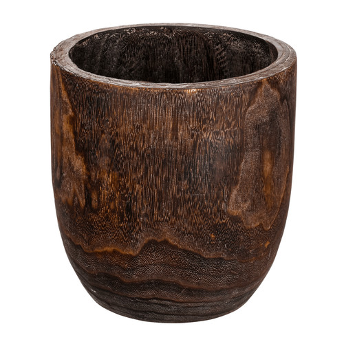 Holz vasen und - 26,