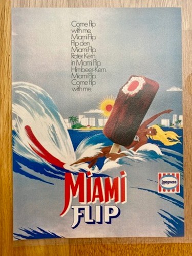 1975 langnese miami flip eis - miami,