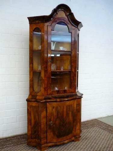 Eckschrank eckvitrine barock - eckschrank,